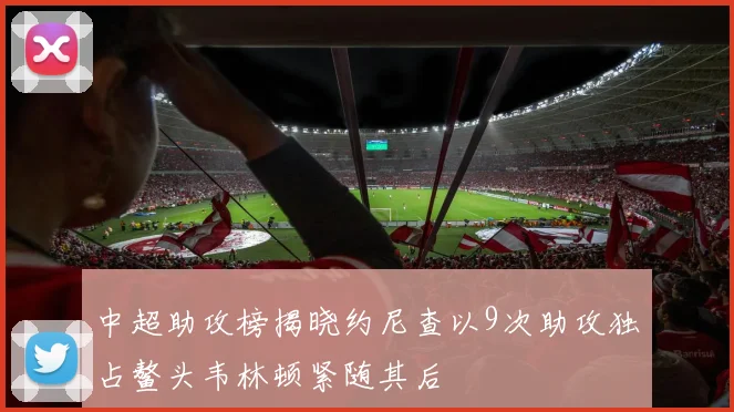 中超助攻榜揭晓约尼查以9次助攻独占鳌头韦林顿紧随其后